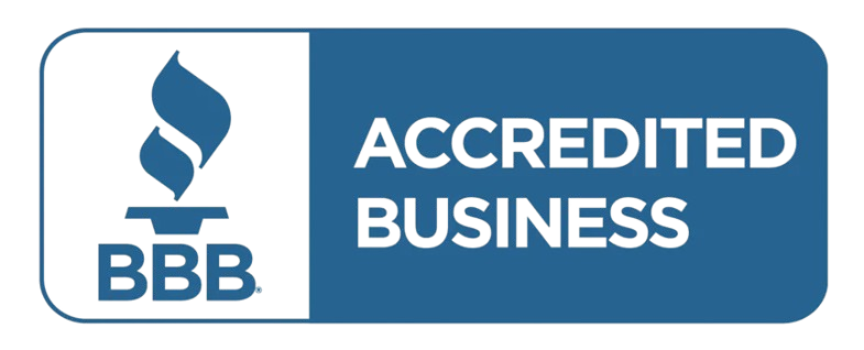 accredited business icon use in the muga menu for social proof