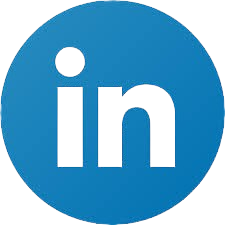 linkedin icon use for the social accounts in the mega menu
